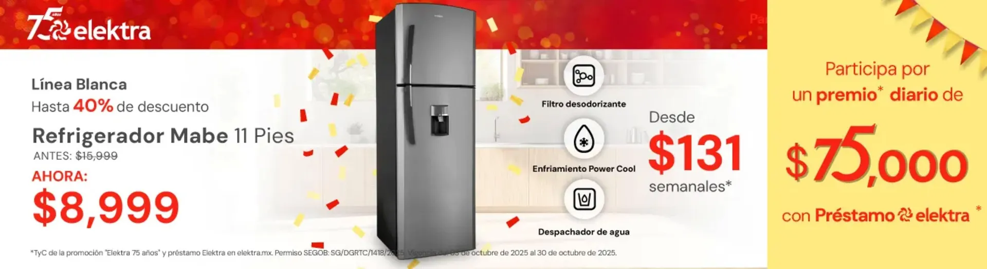 Catálogo de Catálogo Elektra 9 de octubre al 30 de octubre 2025 - Pagina 2