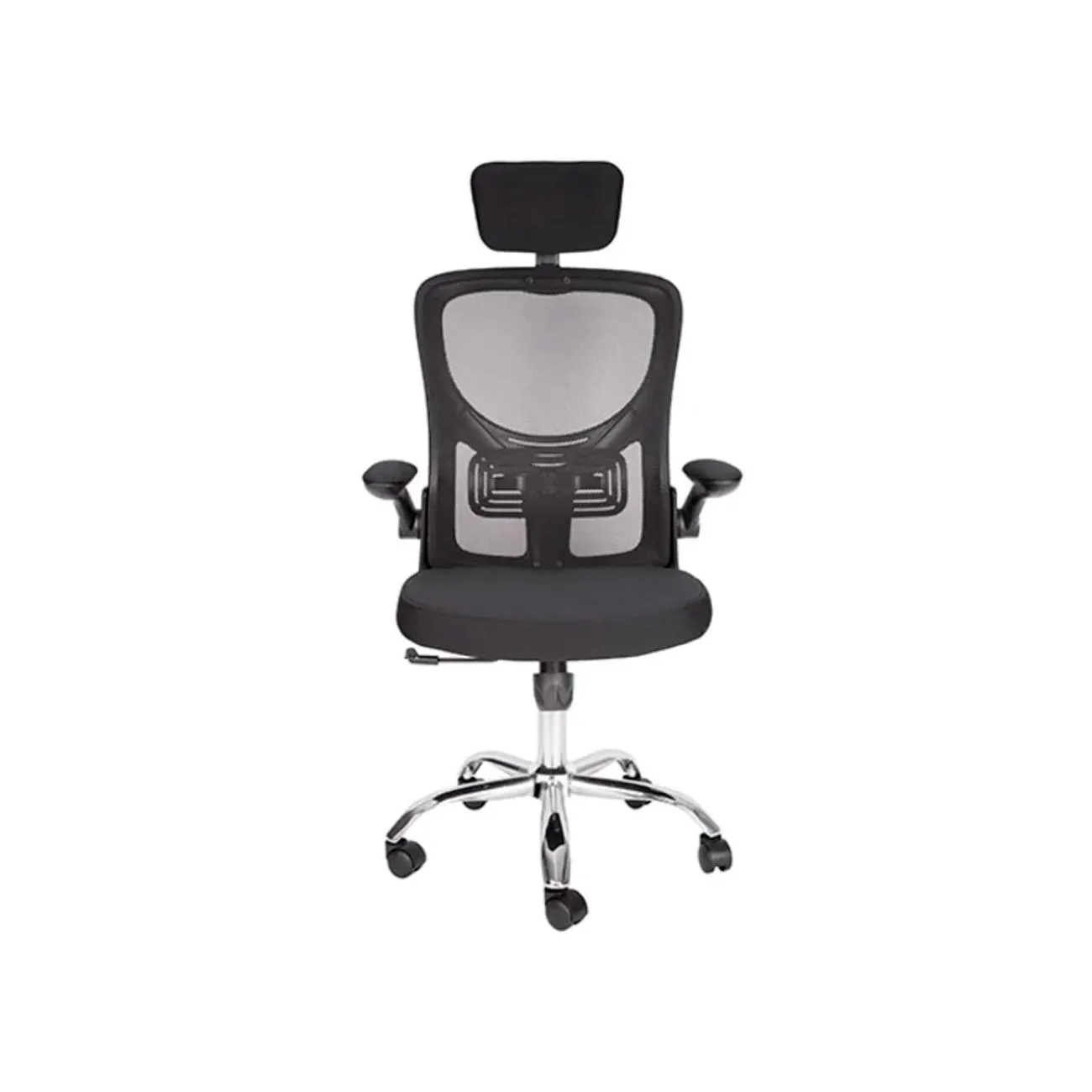 SILLON EJECUTIVO CON CABACERA COLOR NEGRO MARCA OFFIHO