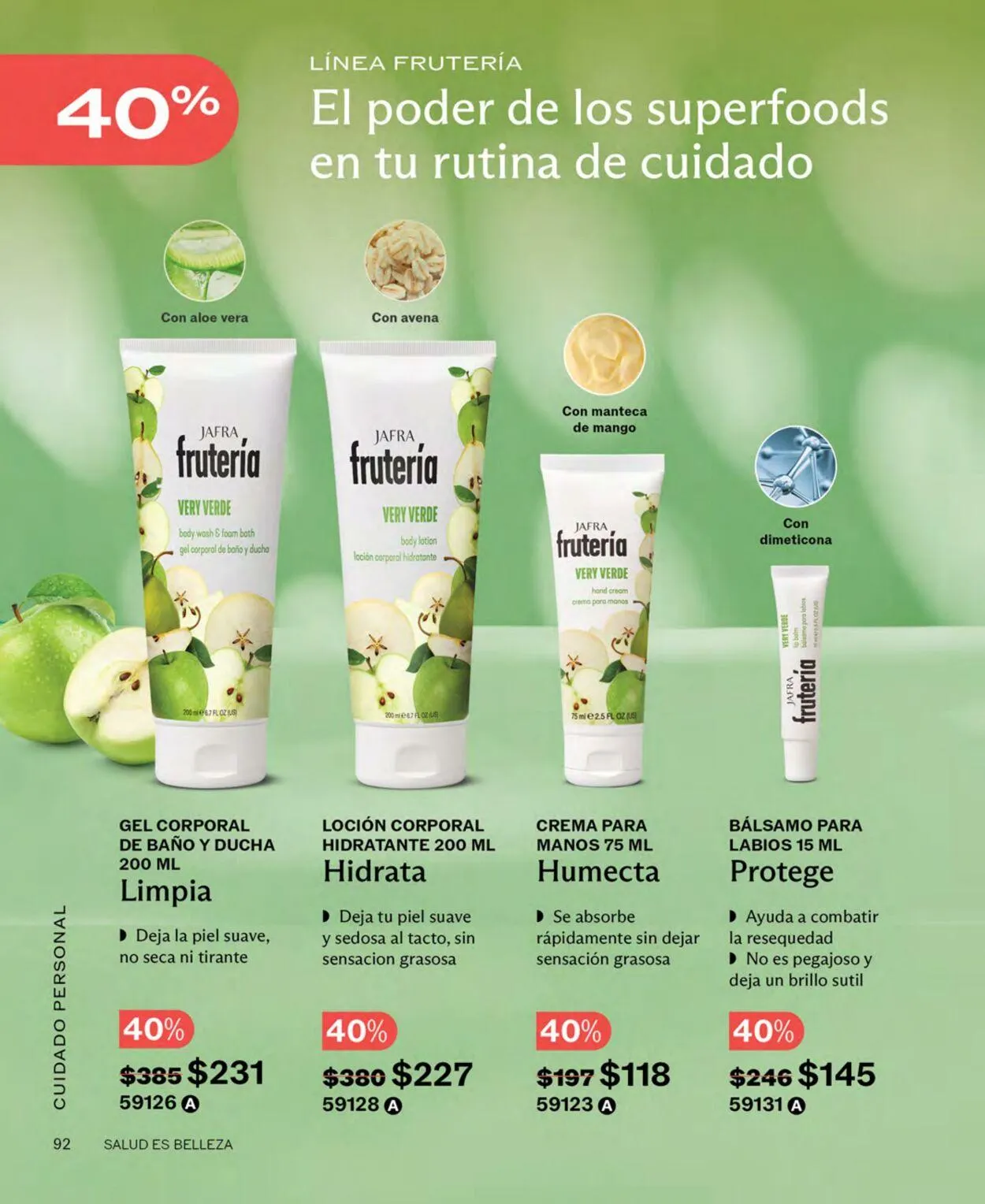 Catálogo de Jafra Oferta actual 16 de septiembre al 30 de septiembre 2025 - Pagina 92