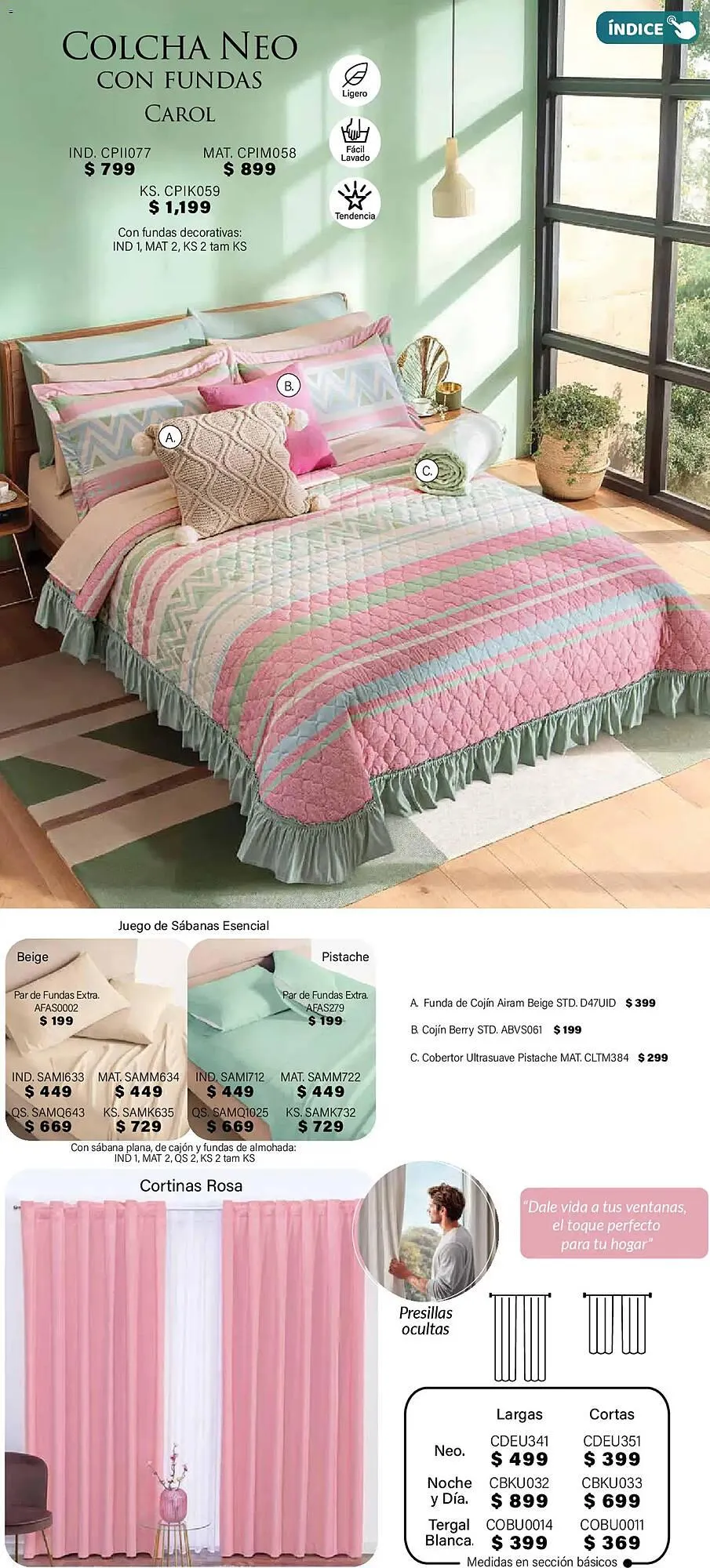 Catálogo de Catálogo Colchas Concord 1 de noviembre al 1 de febrero 2026 - Pagina 86