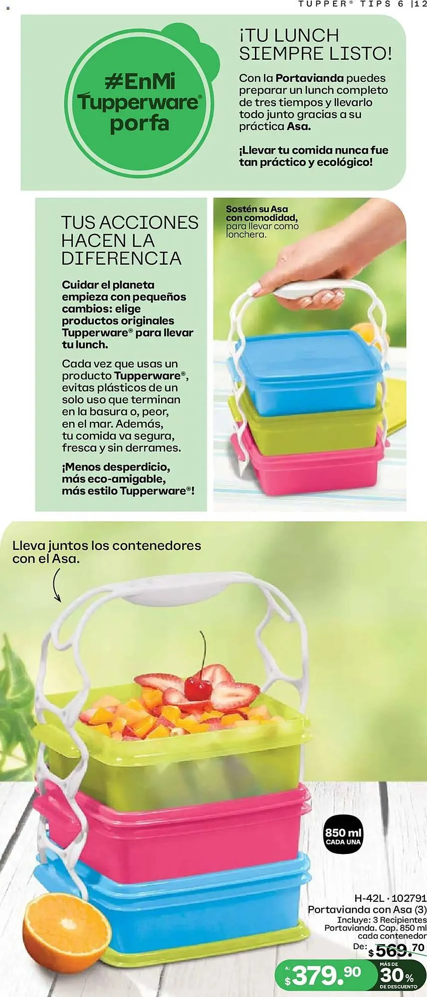 Catálogo de Catálogo Tupperware 19 de mayo al 16 de junio 2025 - Pagina 12