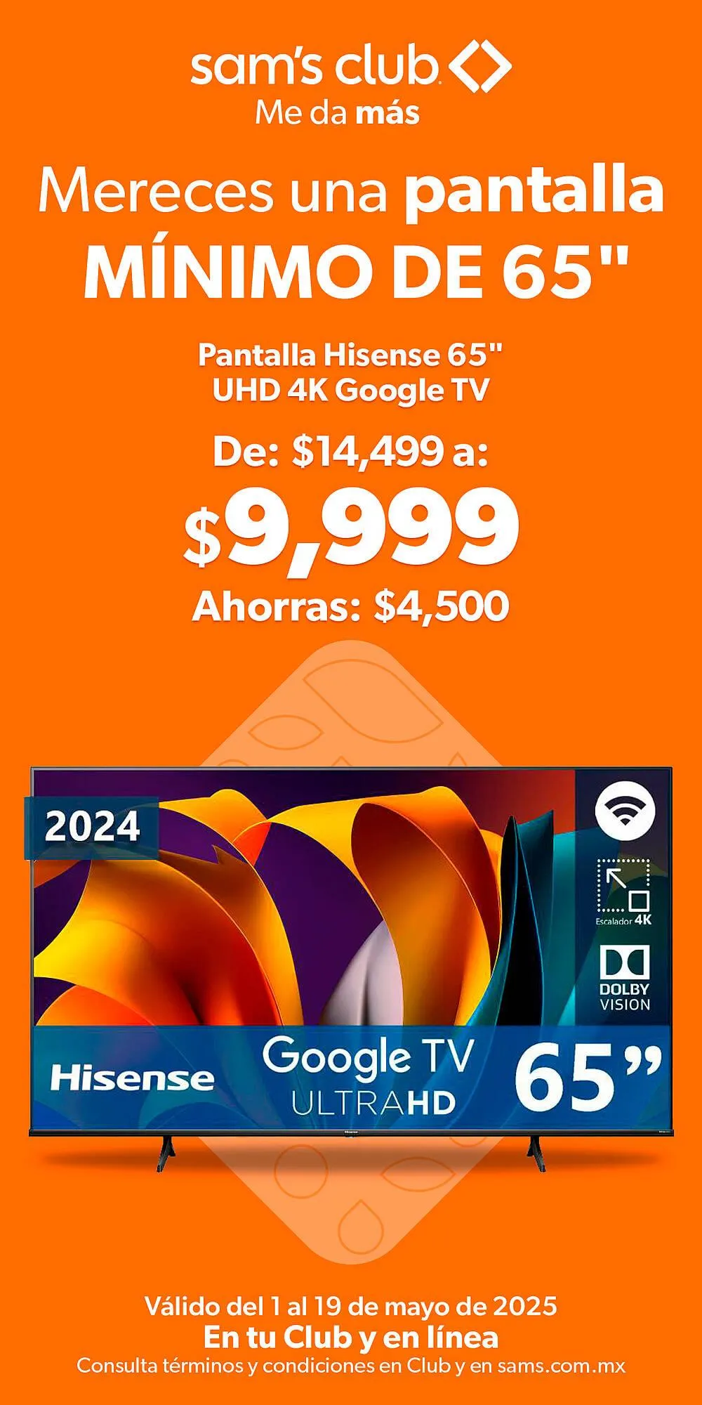 Catálogo de Catálogo Sam's Club 10 de mayo al 19 de mayo 2025 - Pagina 1