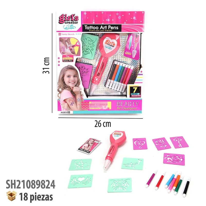 JUEGO PARA HACER TATUAJES