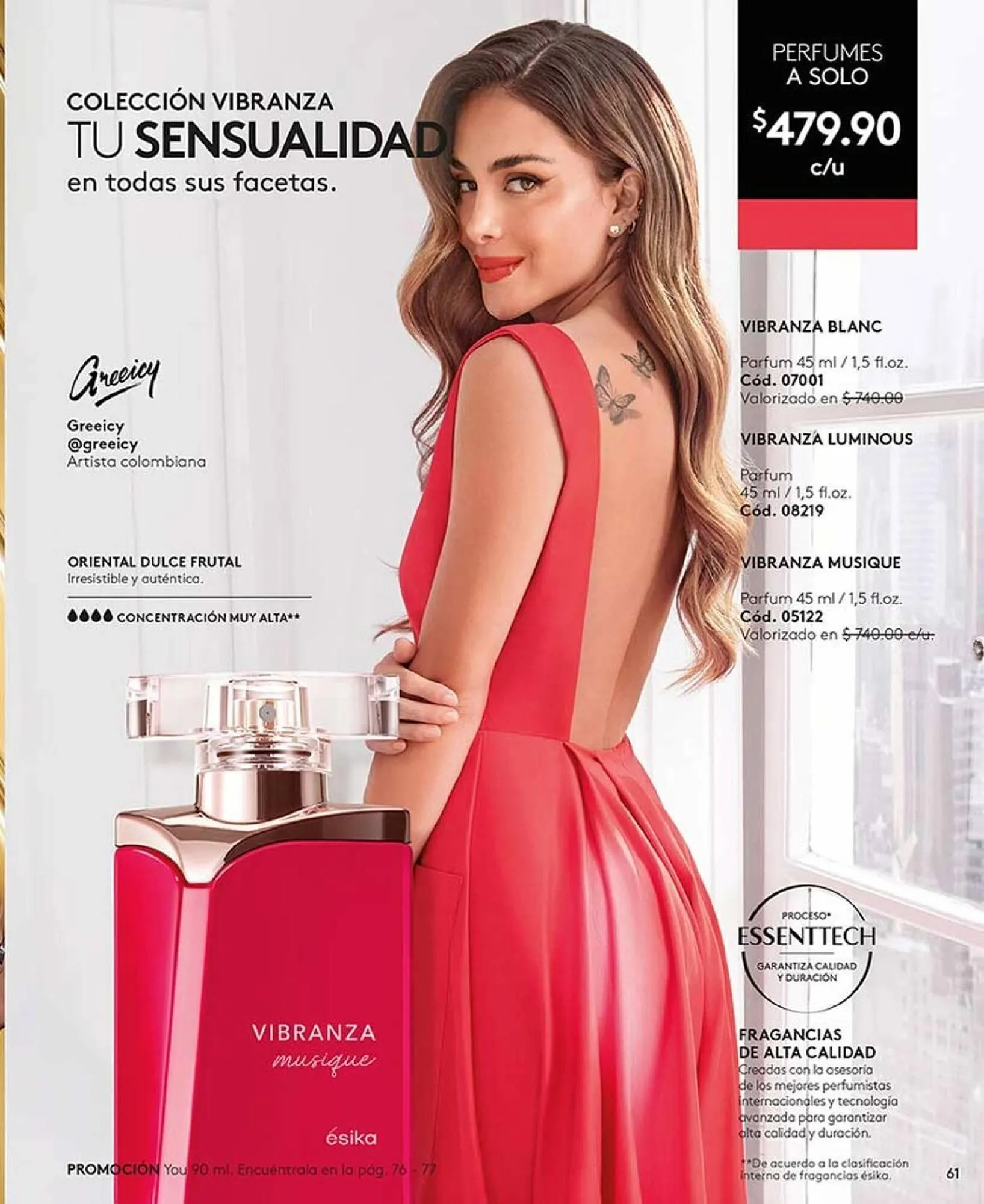 Catálogo de Catálogo Ésika 22 de enero al 28 de febrero 2026 - Pagina 61