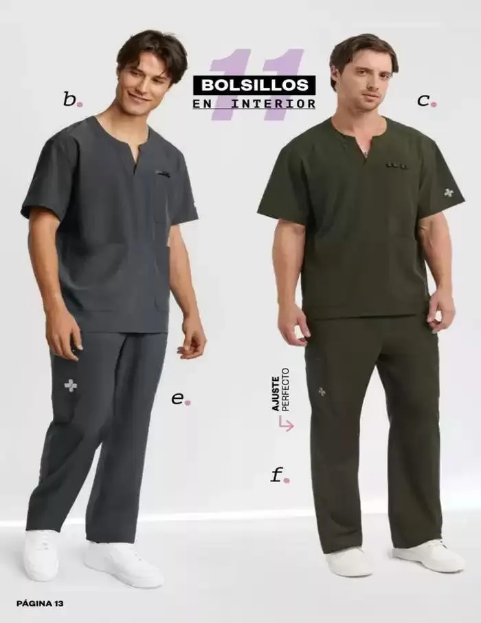 Catálogo de PIJAMAS QUIRURGICAS | ACO | 2025 | 1E 1 de marzo al 30 de septiembre 2025 - Pagina 13