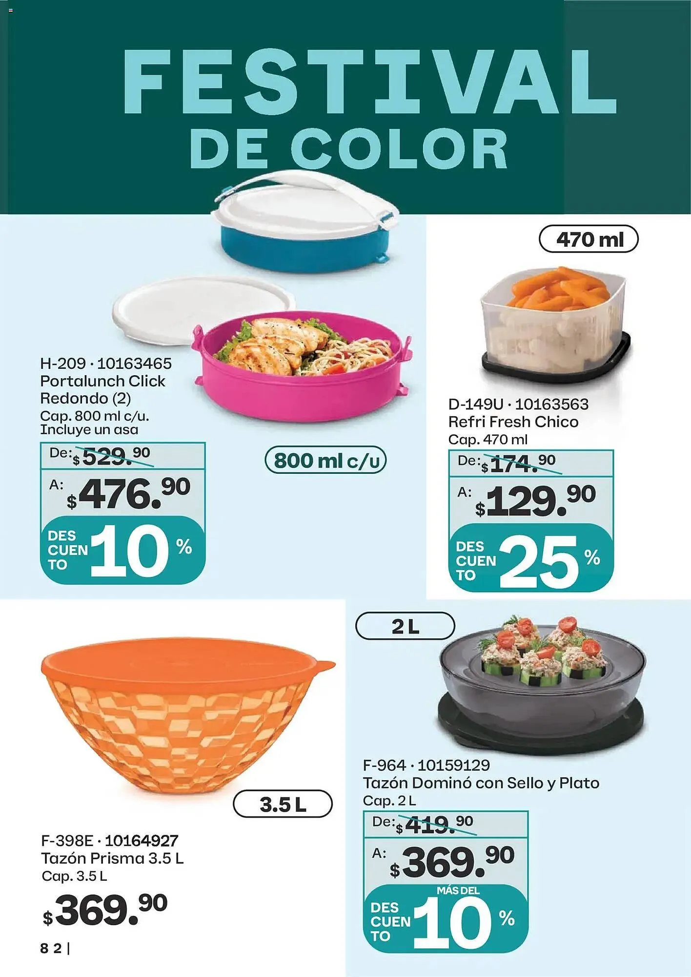 Catálogo de Catálogo Tupperware 23 de febrero al 23 de marzo 2026 - Pagina 82
