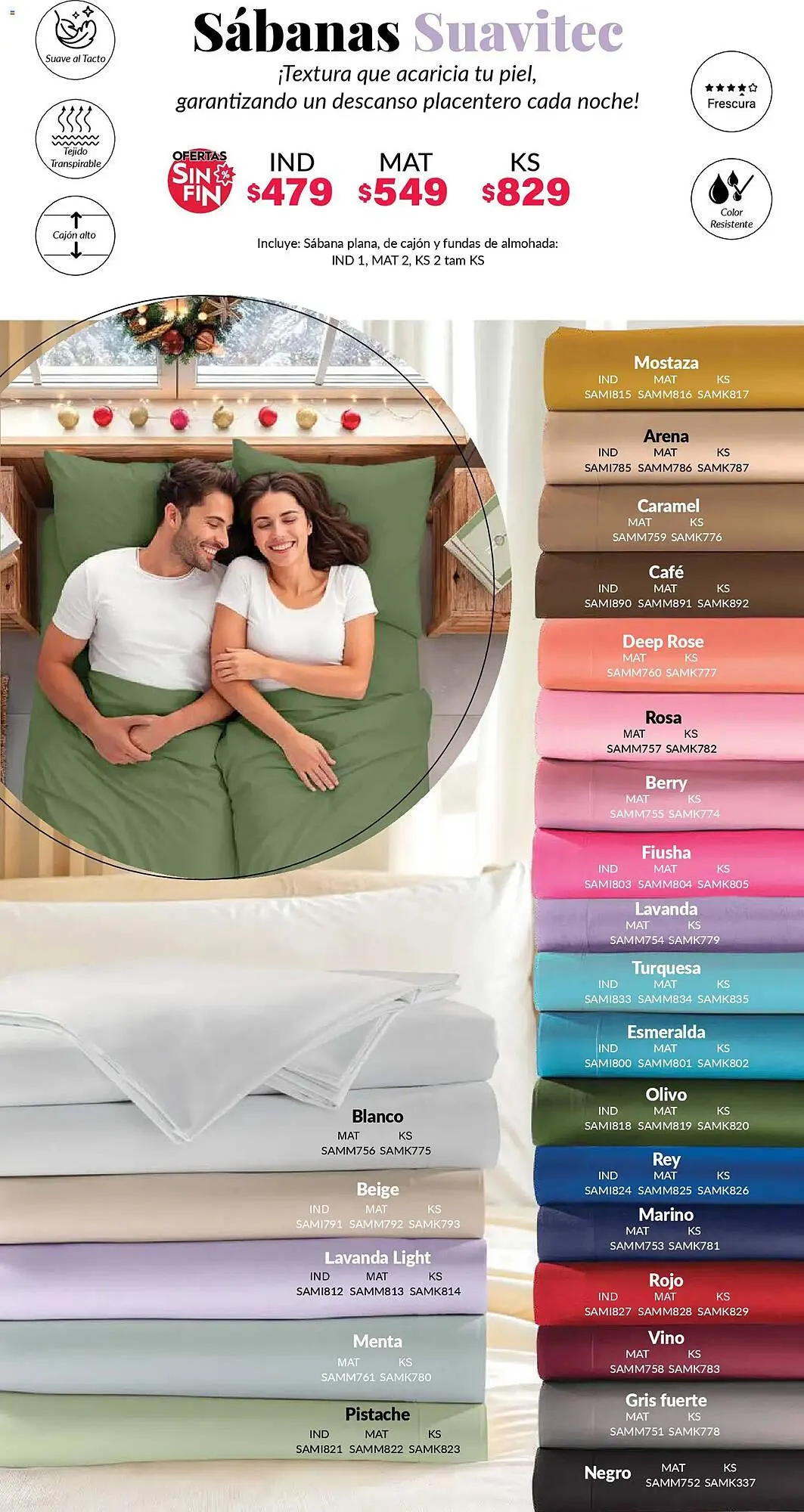 Catálogo de Catálogo Colchas Concord 1 de noviembre al 1 de febrero 2026 - Pagina 182