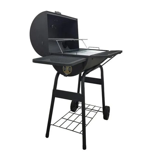 Asador de Barril Expert Grill Negro de 76.2 CM