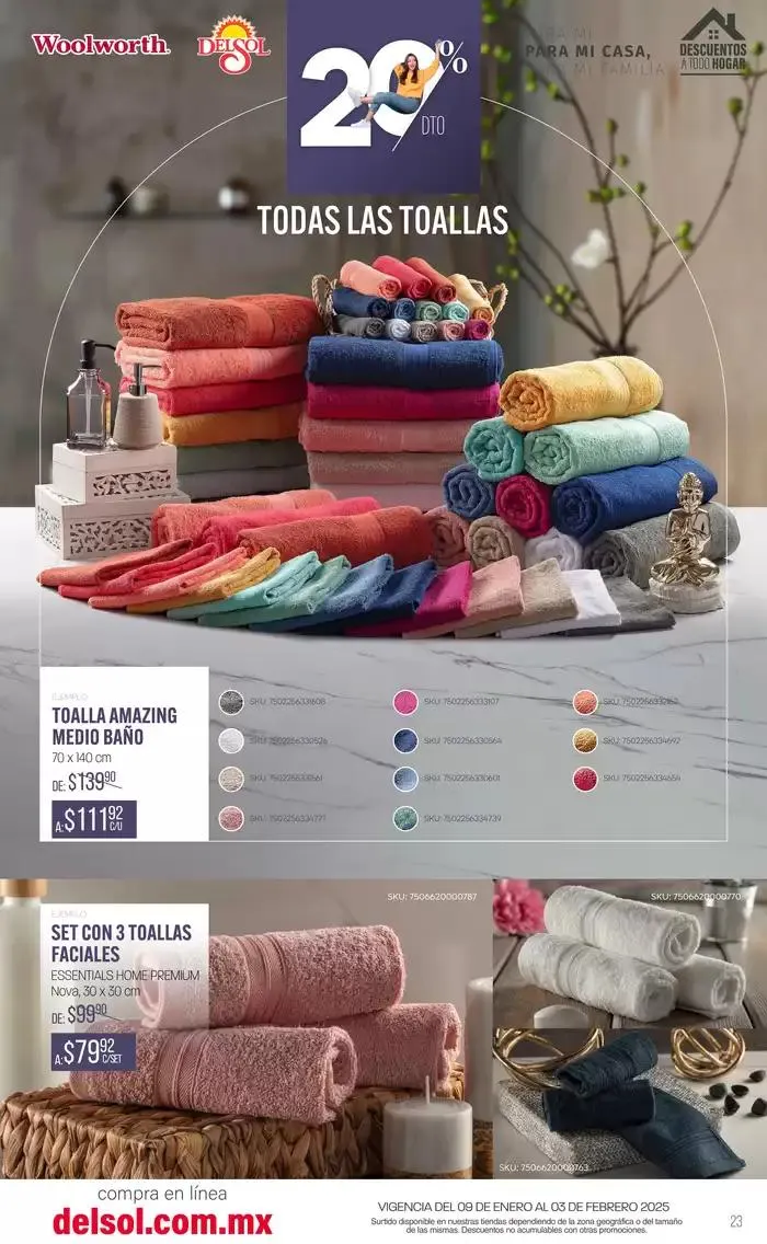 Catálogo de Hogar enero 2025 10 de enero al 3 de febrero 2025 - Pagina 23