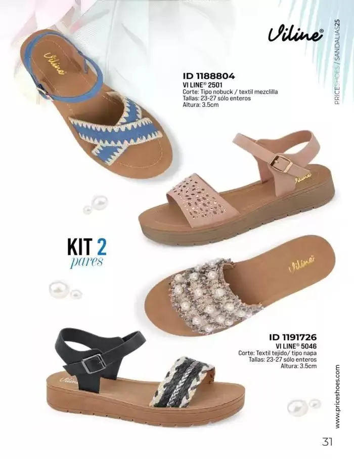 Catálogo de SANDALIAS | KITS | 2025 | 1E 1 de enero al 31 de diciembre 2025 - Pagina 31