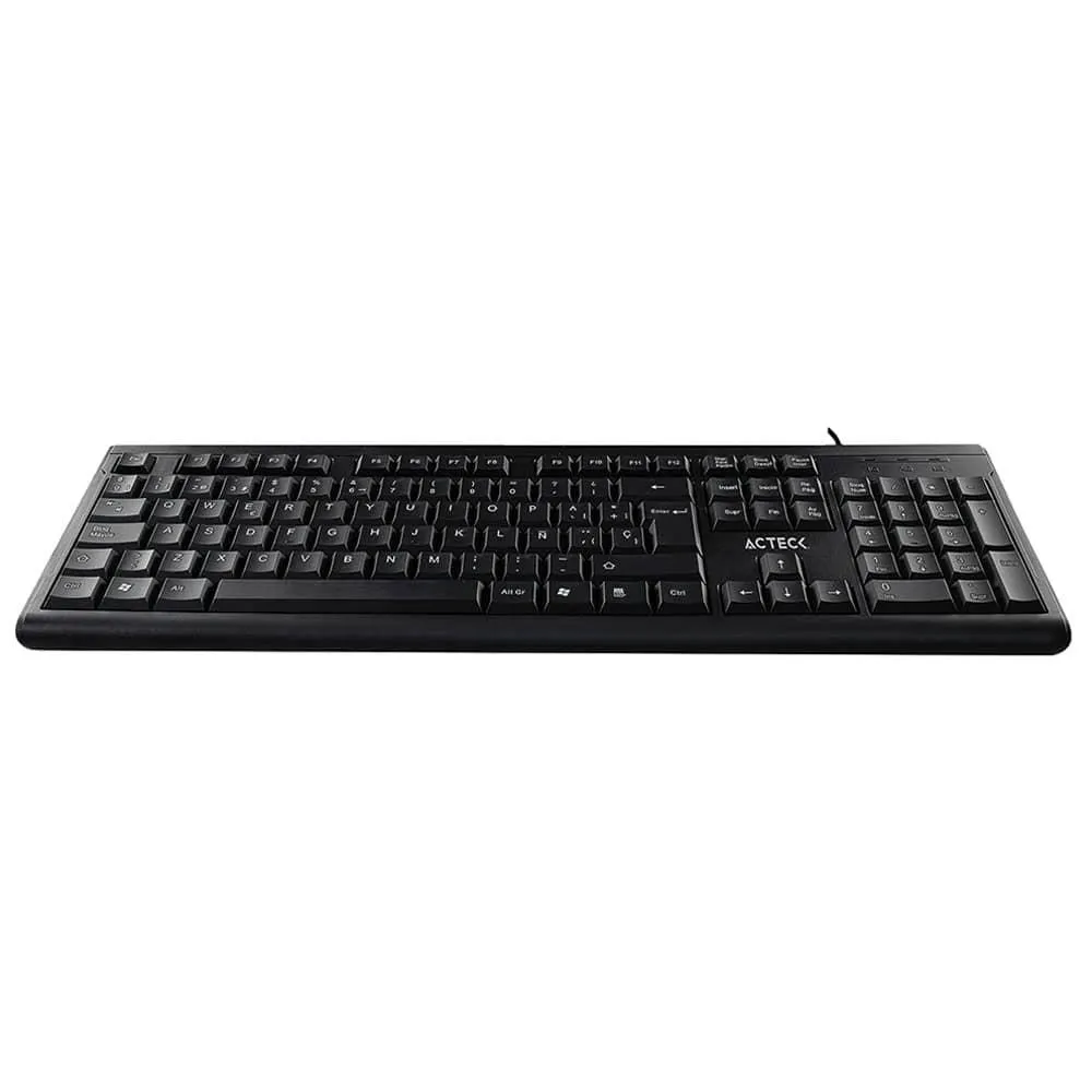 Teclado con USB color Negro Acteck