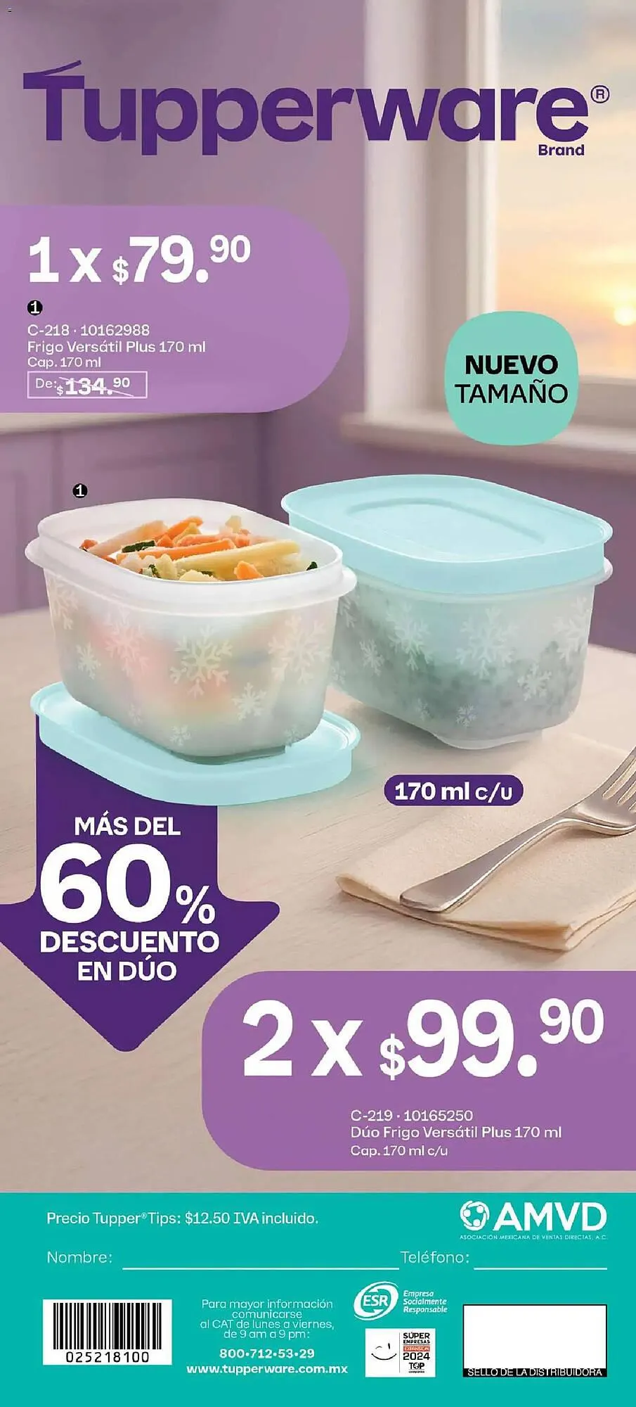 Catálogo de Catálogo Tupperware 26 de enero al 23 de febrero 2026 - Pagina 63