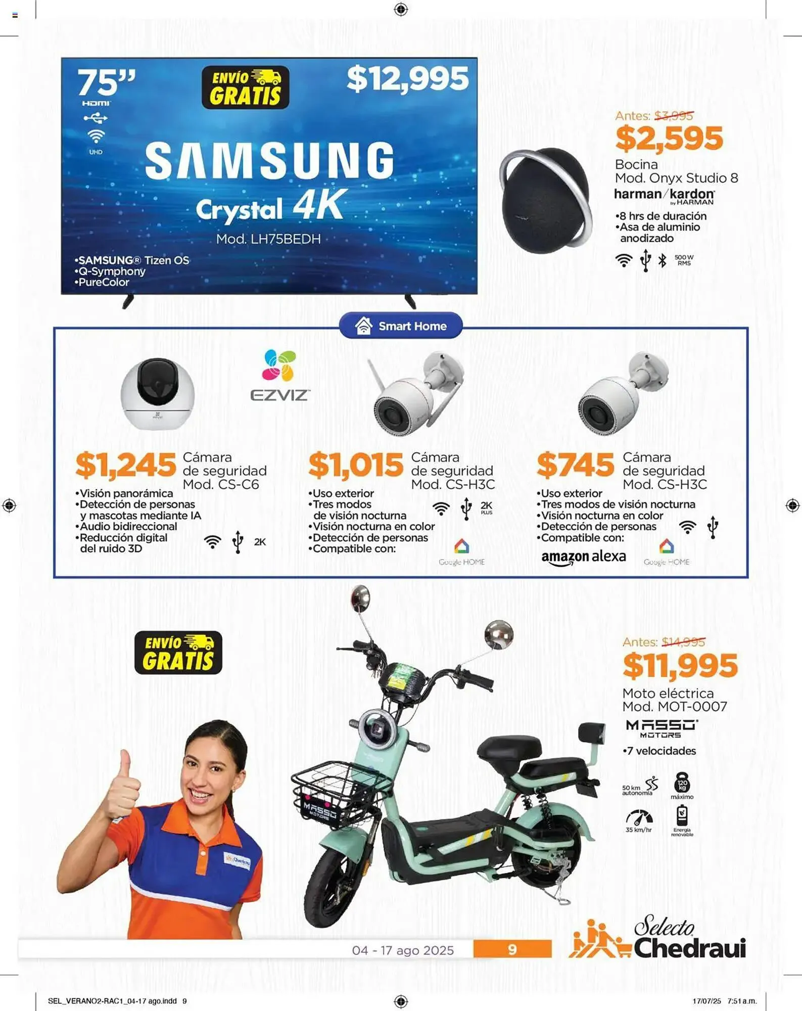 Catálogo de Catálogo Chedraui 4 de agosto al 18 de agosto 2025 - Pagina 9