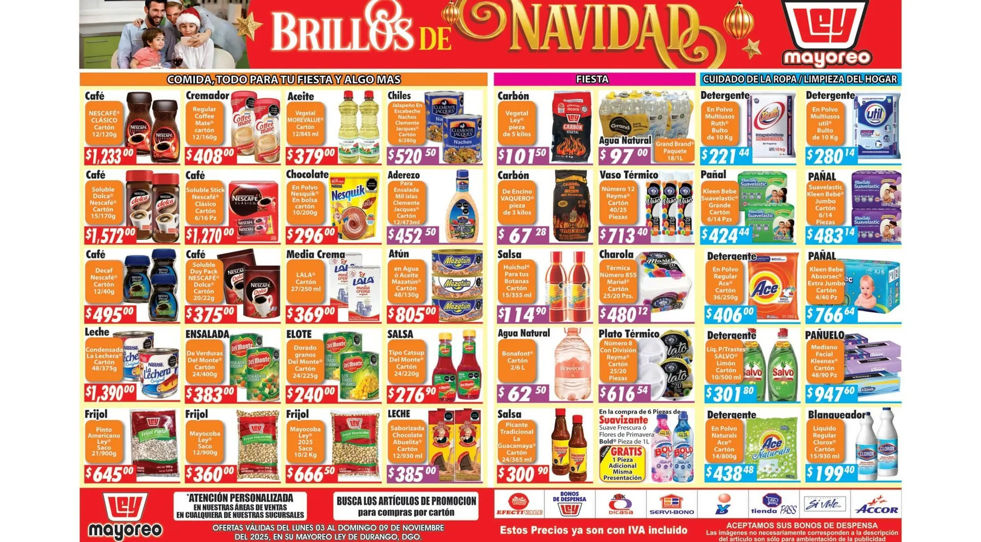 Catálogo de Folleto Casa Ley 3 de noviembre al 9 de noviembre 2025 - Pagina 2