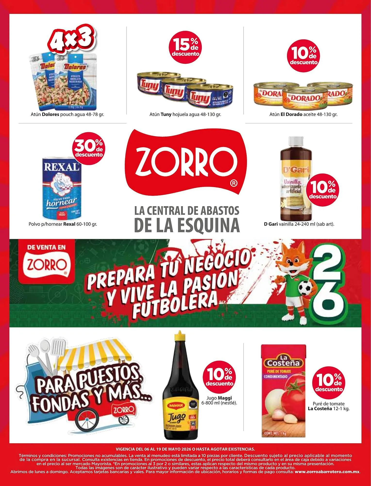 Catálogo de Catálogo Zorro 6 de mayo al 19 de mayo 2026 - Pagina 10