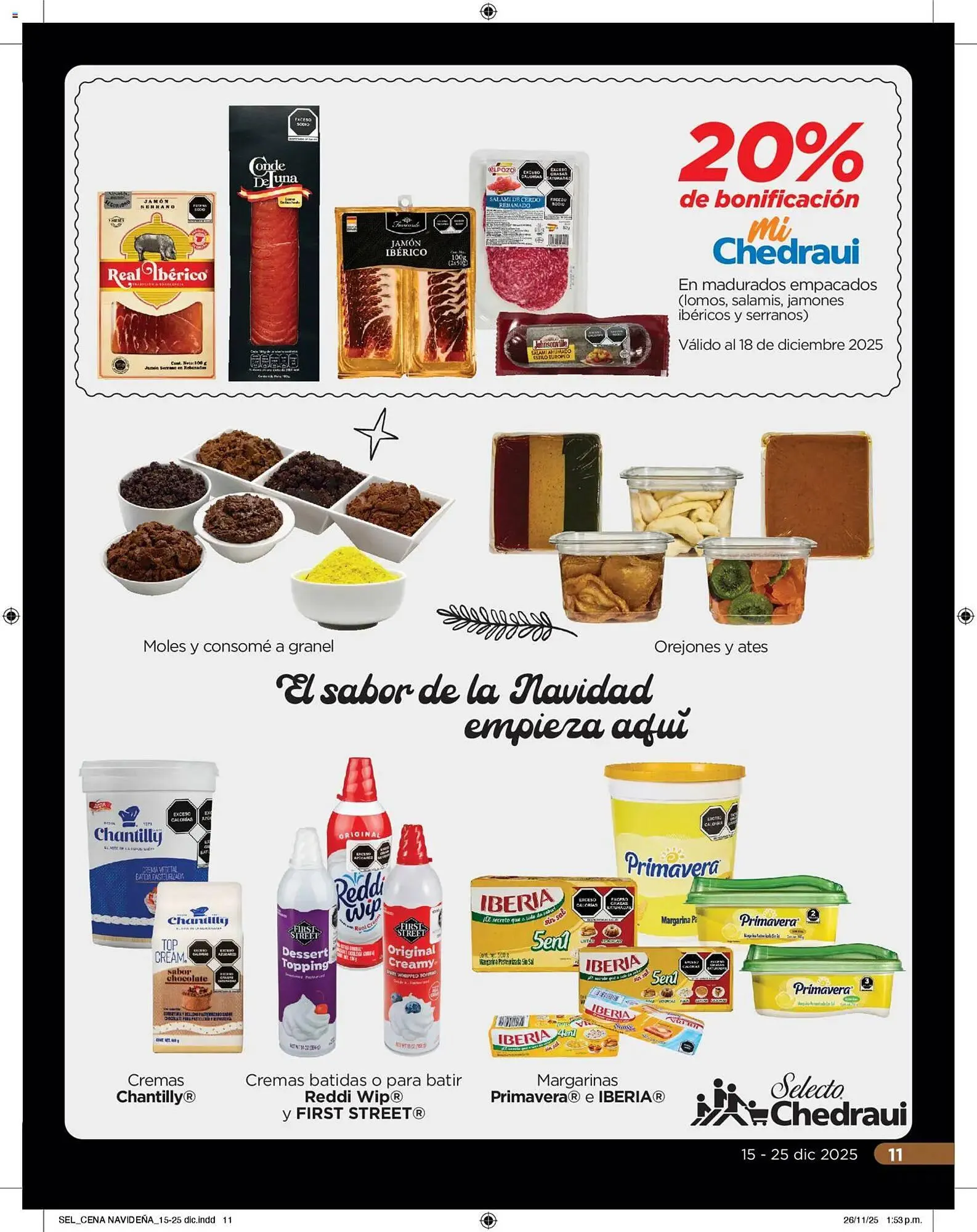 Catálogo de Folleto Chedraui 15 de diciembre al 26 de diciembre 2025 - Pagina 11