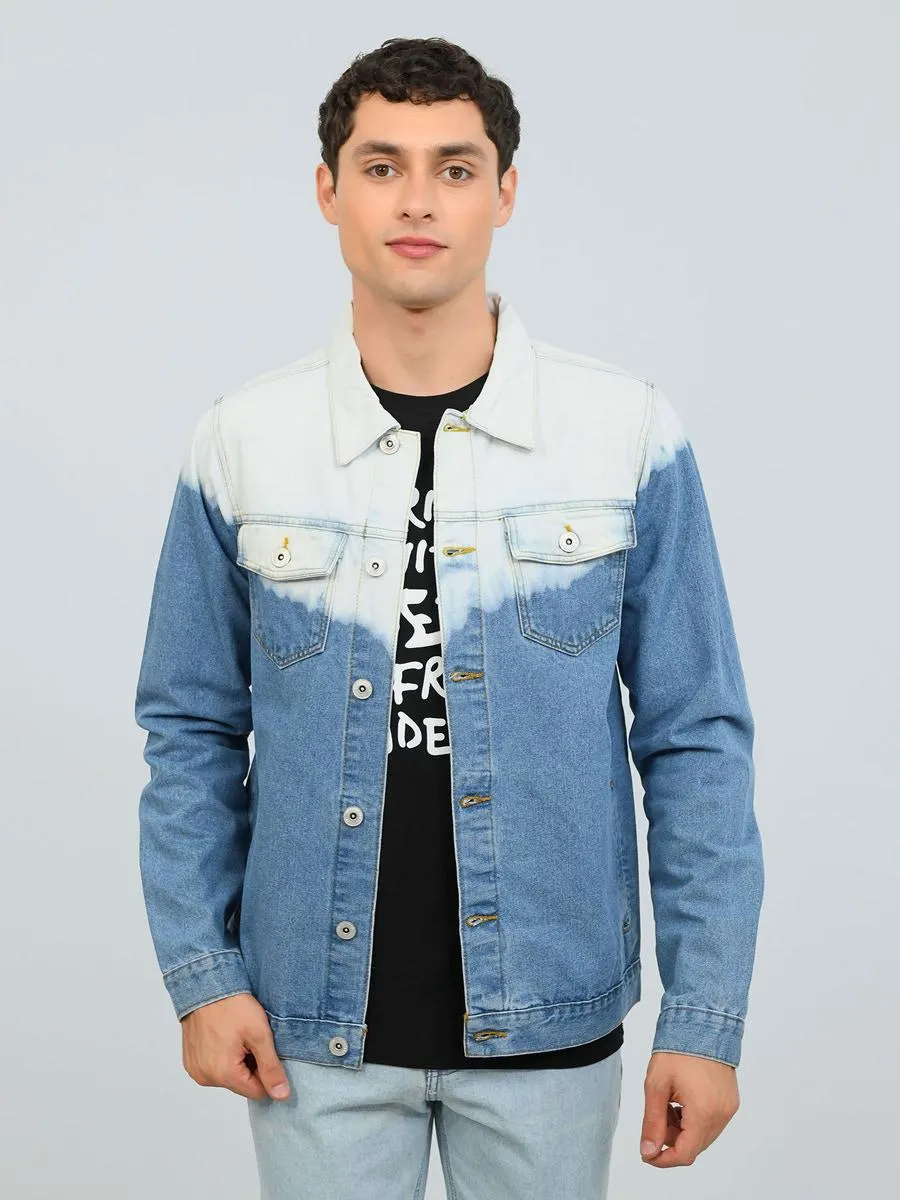 Chamarra Denim Degradada