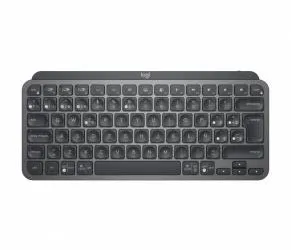 Teclado Logitech Mx Keys Mini, Inalámbrico, RF Wireless/Bluetooth, Grafito (Español)
