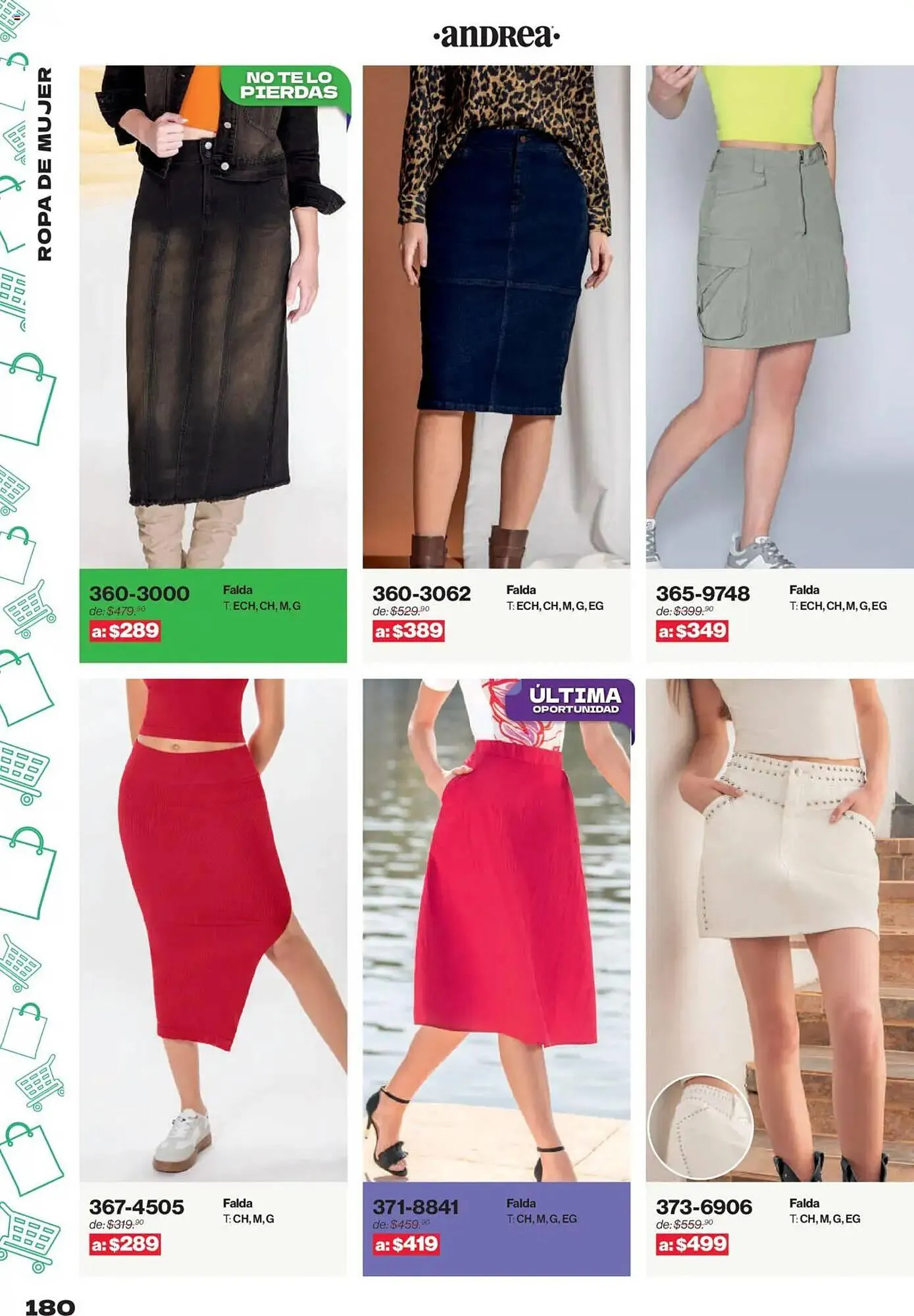 Catálogo de Catálogo Andrea 10 de agosto al 2 de noviembre 2025 - Pagina 180