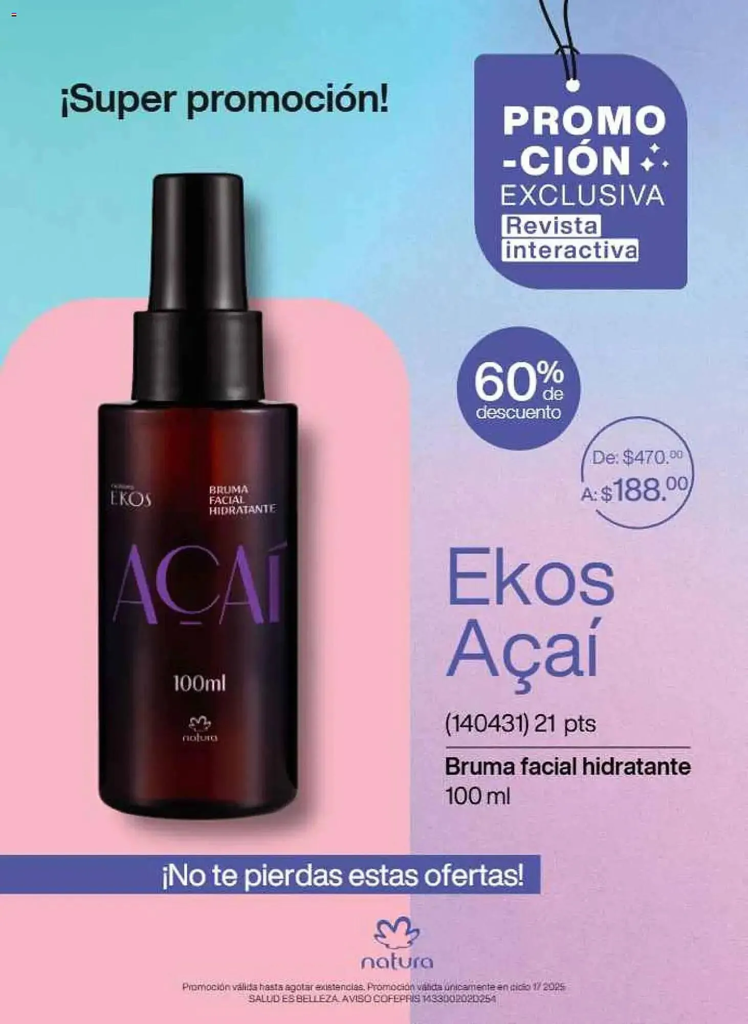 Catálogo de Catálogo Natura 20 de octubre al 31 de diciembre 2025 - Pagina 8