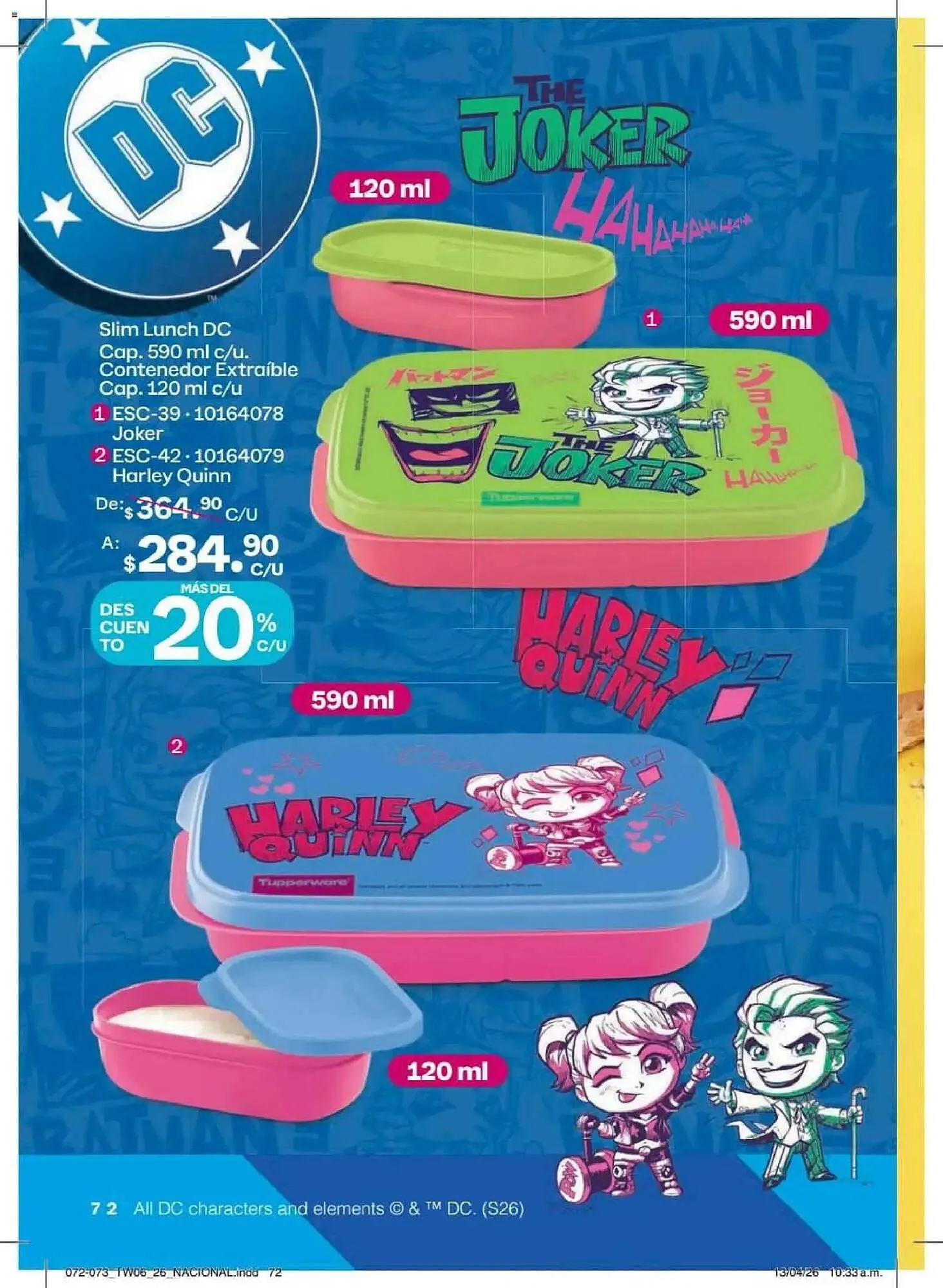 Catálogo de Catálogo Tupperware 18 de mayo al 14 de junio 2026 - Pagina 72