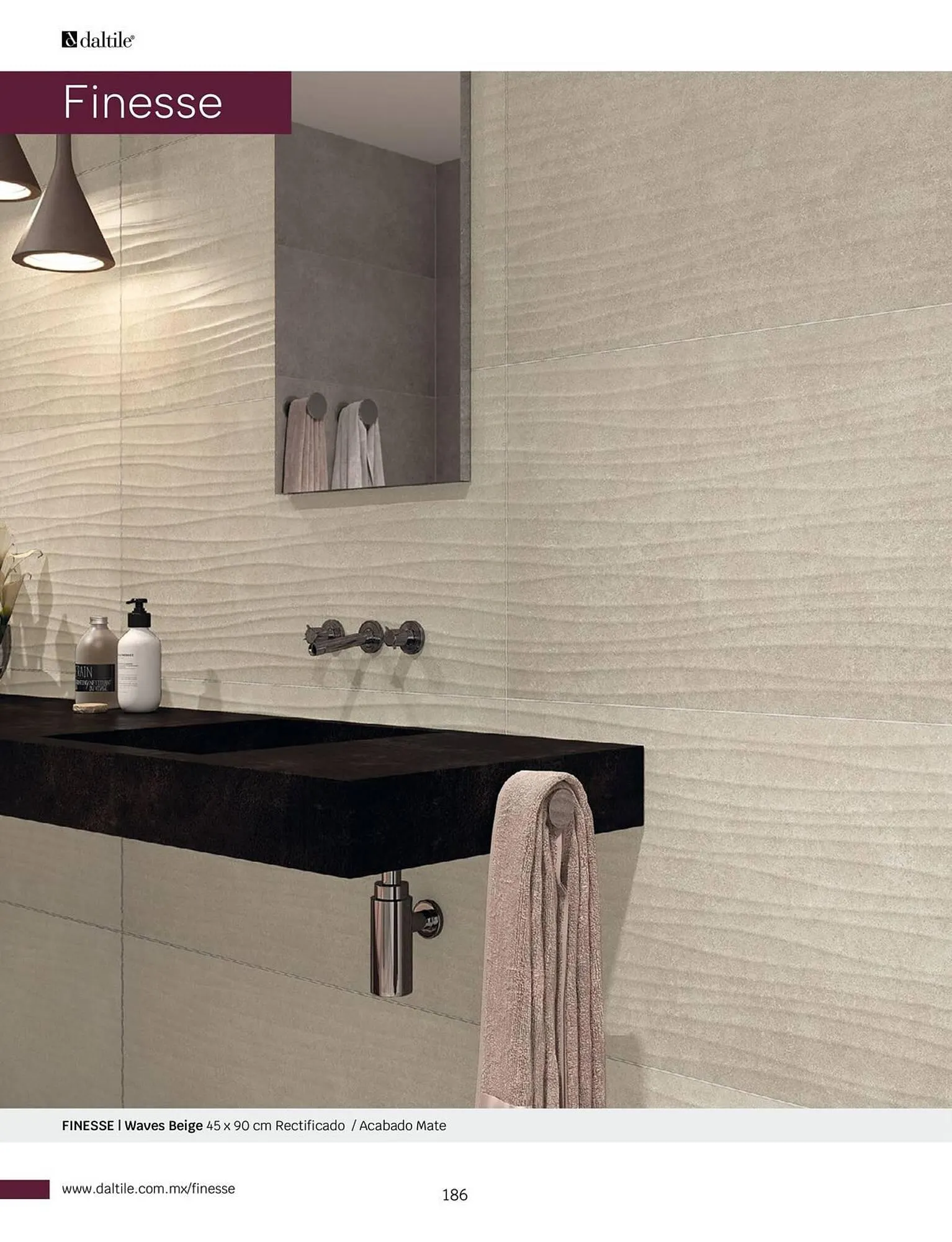 Catálogo de Catálogo Daltile 1 de enero al 31 de diciembre 2024 - Pagina 186