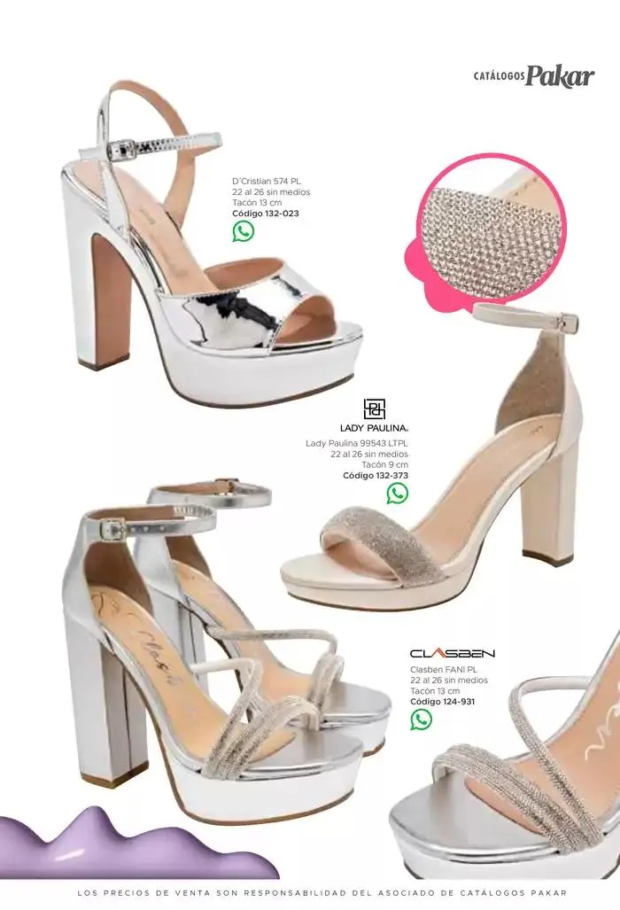 Catálogo de Pakar Sandalia 31 de enero al 31 de mayo 2025 - Pagina 133