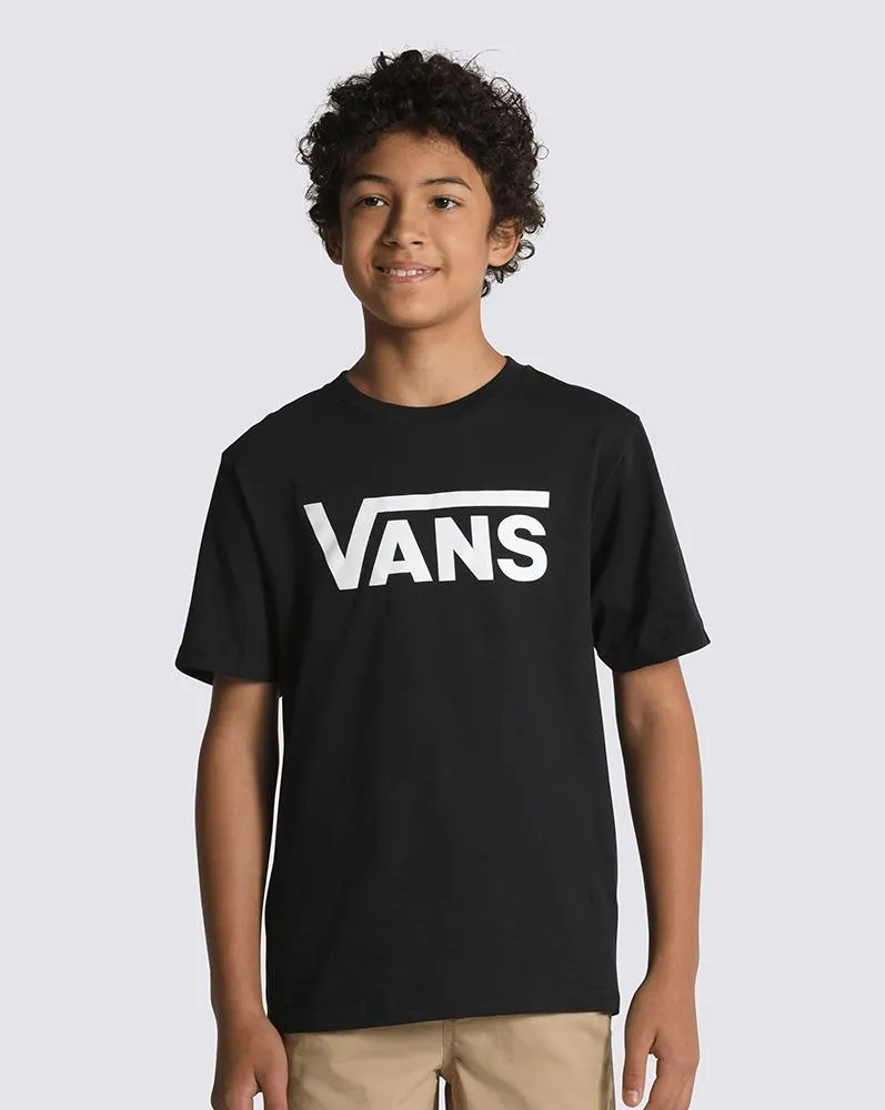 Playeras Vans Classic Boys Negro FY28
