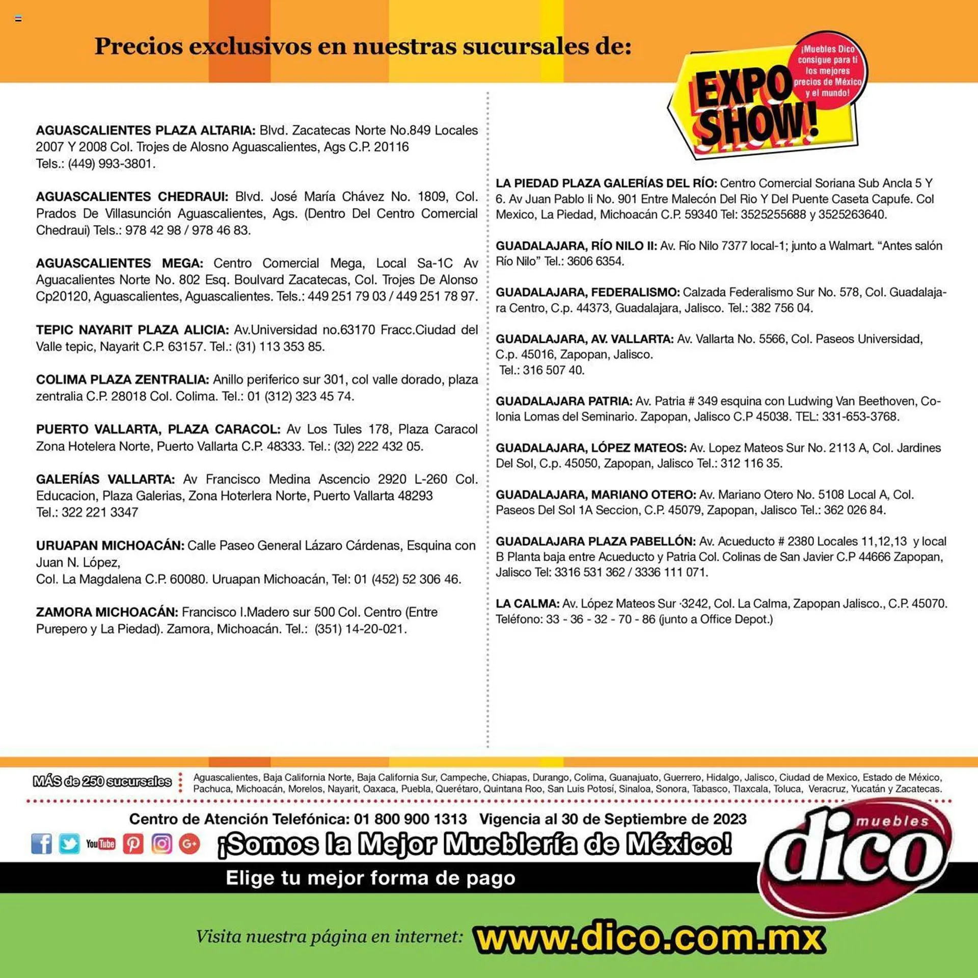 Catálogo de Catálogo Muebles Dico 7 de septiembre al 30 de septiembre 2023 - Pagina 54