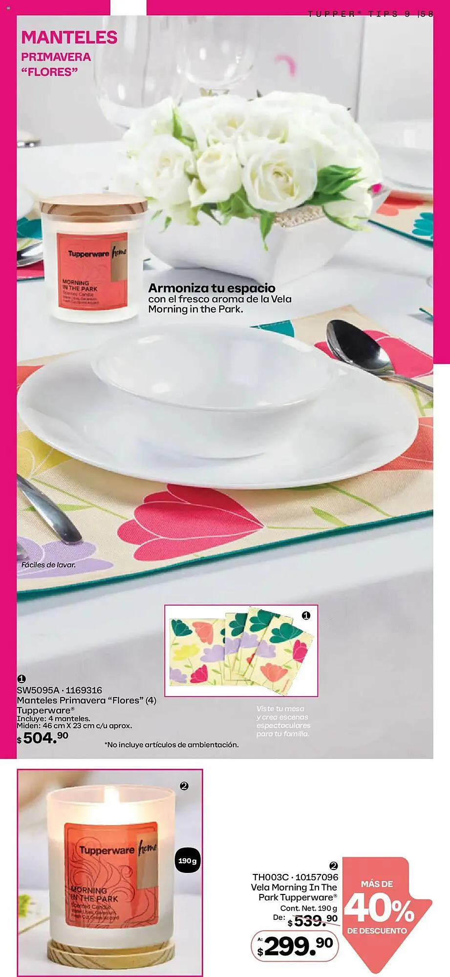 Catálogo de Catálogo Tupperware 11 de agosto al 9 de septiembre 2025 - Pagina 58