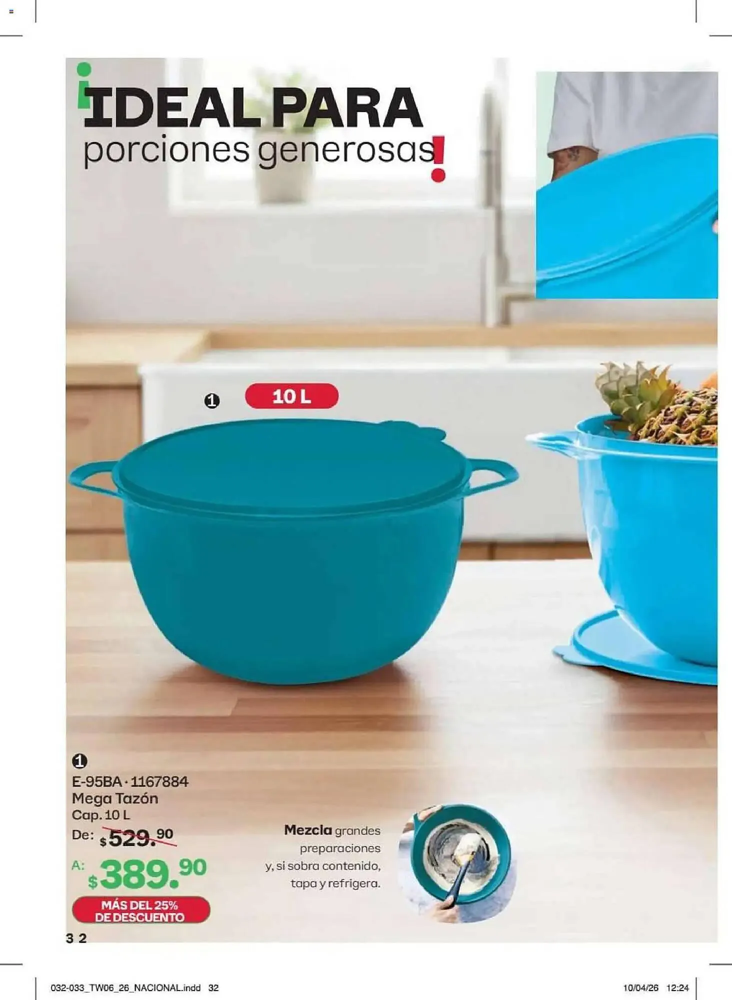 Catálogo de Catálogo Tupperware 18 de mayo al 14 de junio 2026 - Pagina 32