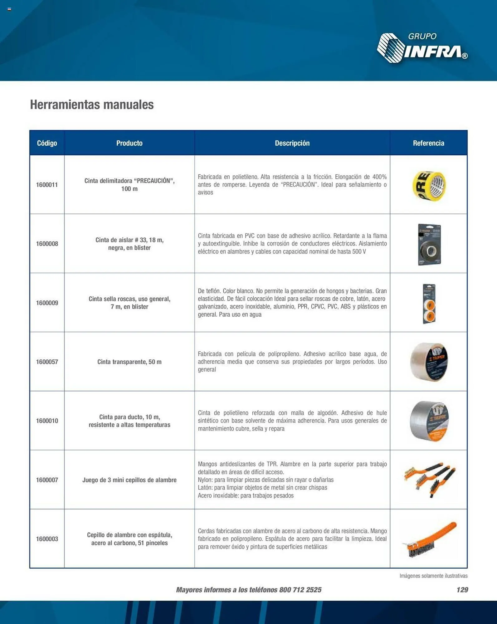 Catálogo de Catálogo Infra 1 de febrero al 31 de diciembre 2023 - Pagina 131