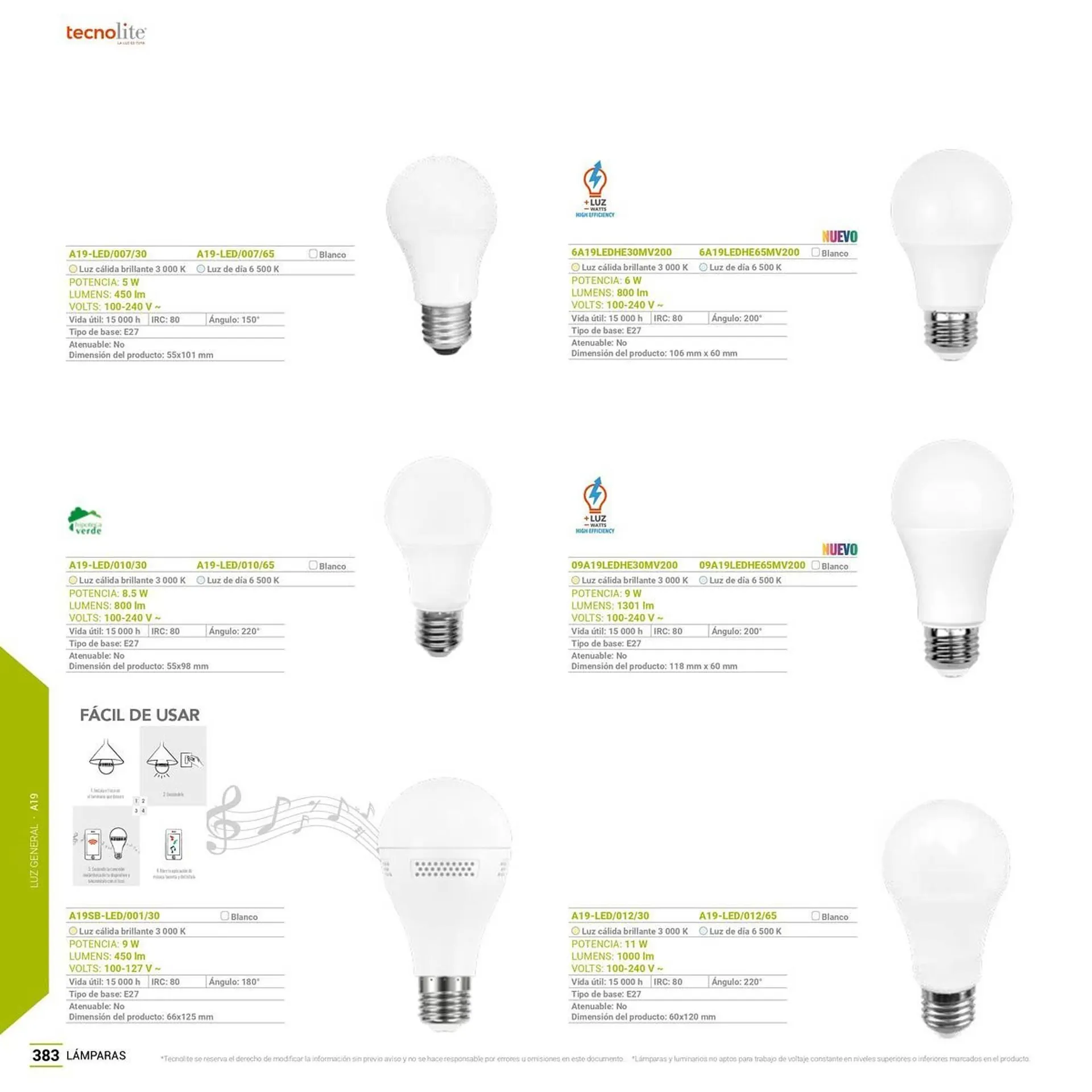 Catálogo de Catálogo Tecnolite 27 de junio al 31 de diciembre 2025 - Pagina 15