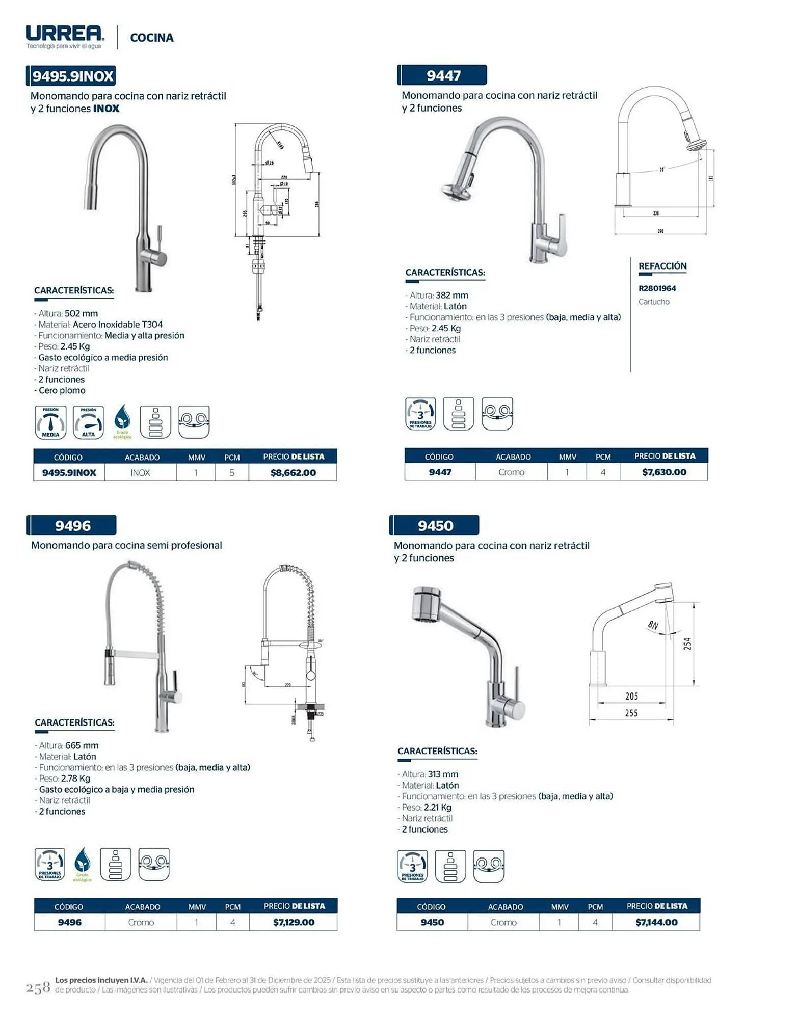 Catálogo de Catálogo Urrea 28 de febrero al 28 de febrero 2026 - Pagina 264