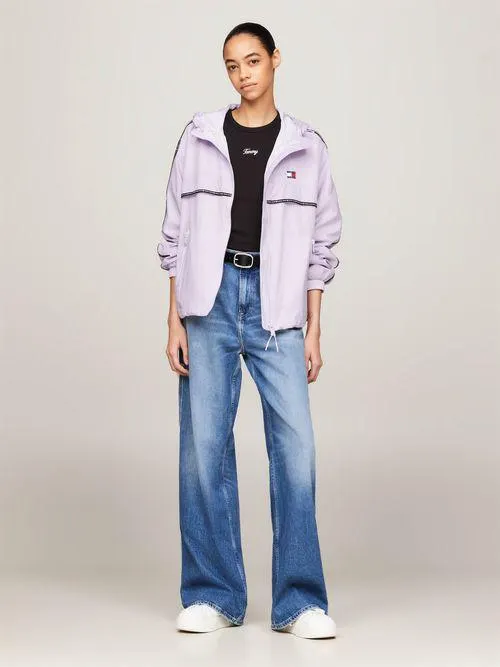 Rompevientos Chicago con capucha de mujer Tommy Jeans