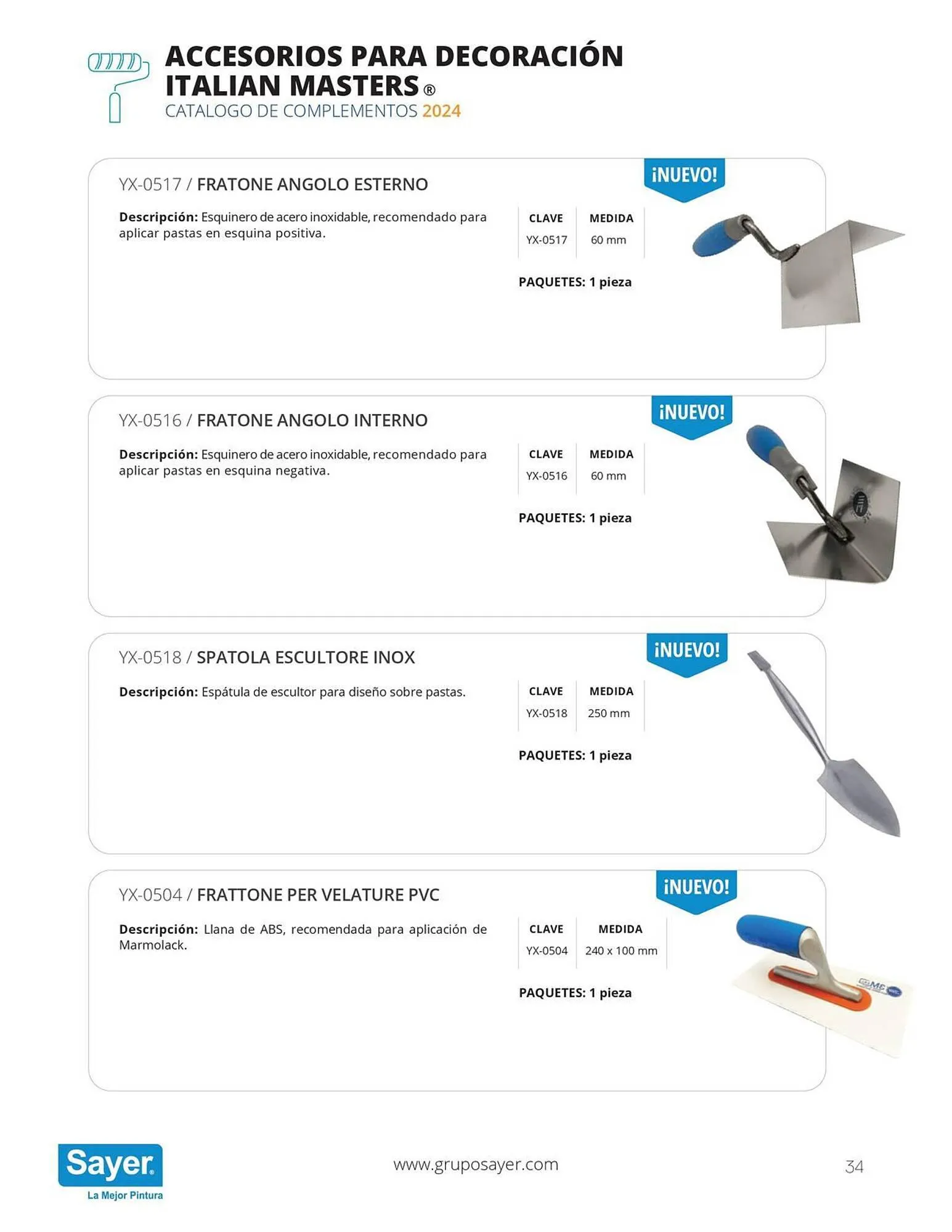 Catálogo de Catálogo Sayer 3 de enero al 31 de diciembre 2024 - Pagina 34