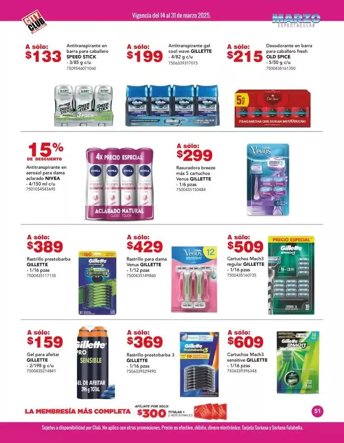 Catálogo de Marzo Espectacular 28 de febrero al 31 de marzo 2025 - Pagina 51