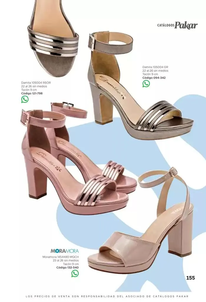 Catálogo de Pakar Sandalia 31 de enero al 31 de mayo 2025 - Pagina 155