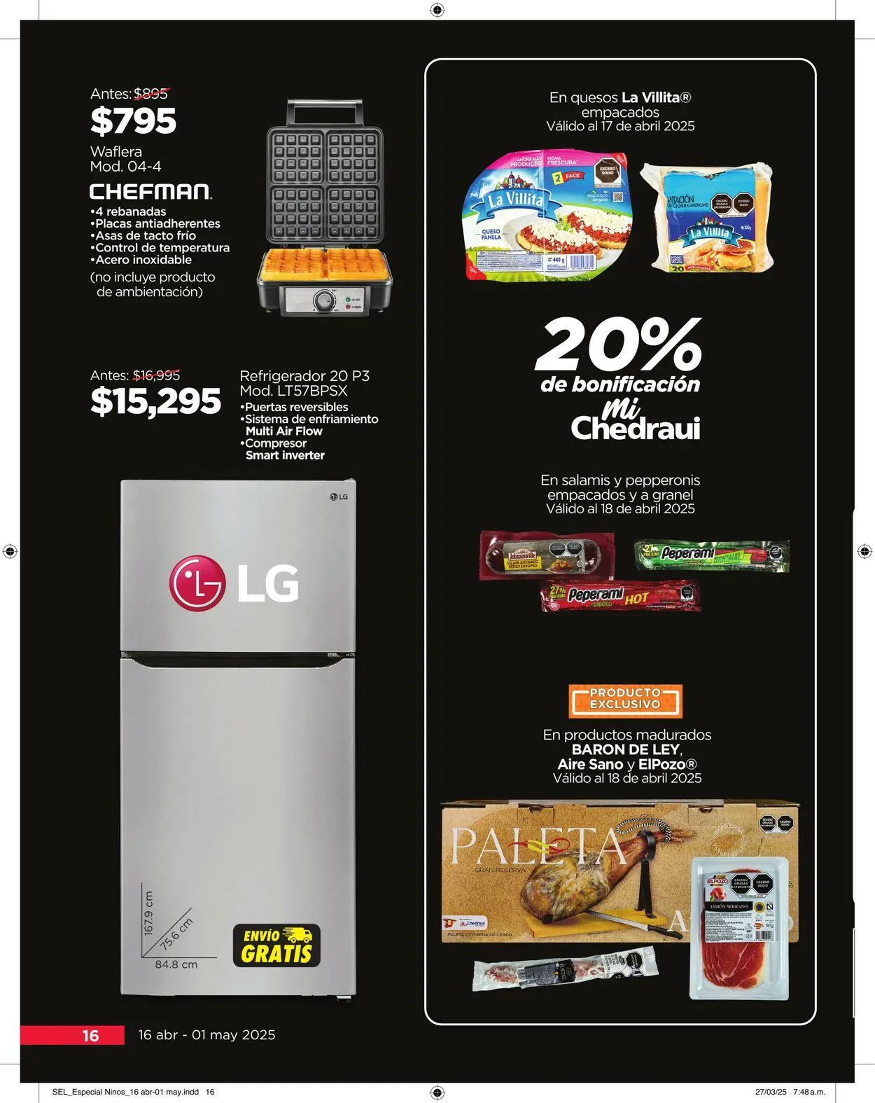 Catálogo de Chedraui Oferta actual 27 de agosto al 10 de septiembre 2025 - Pagina 16