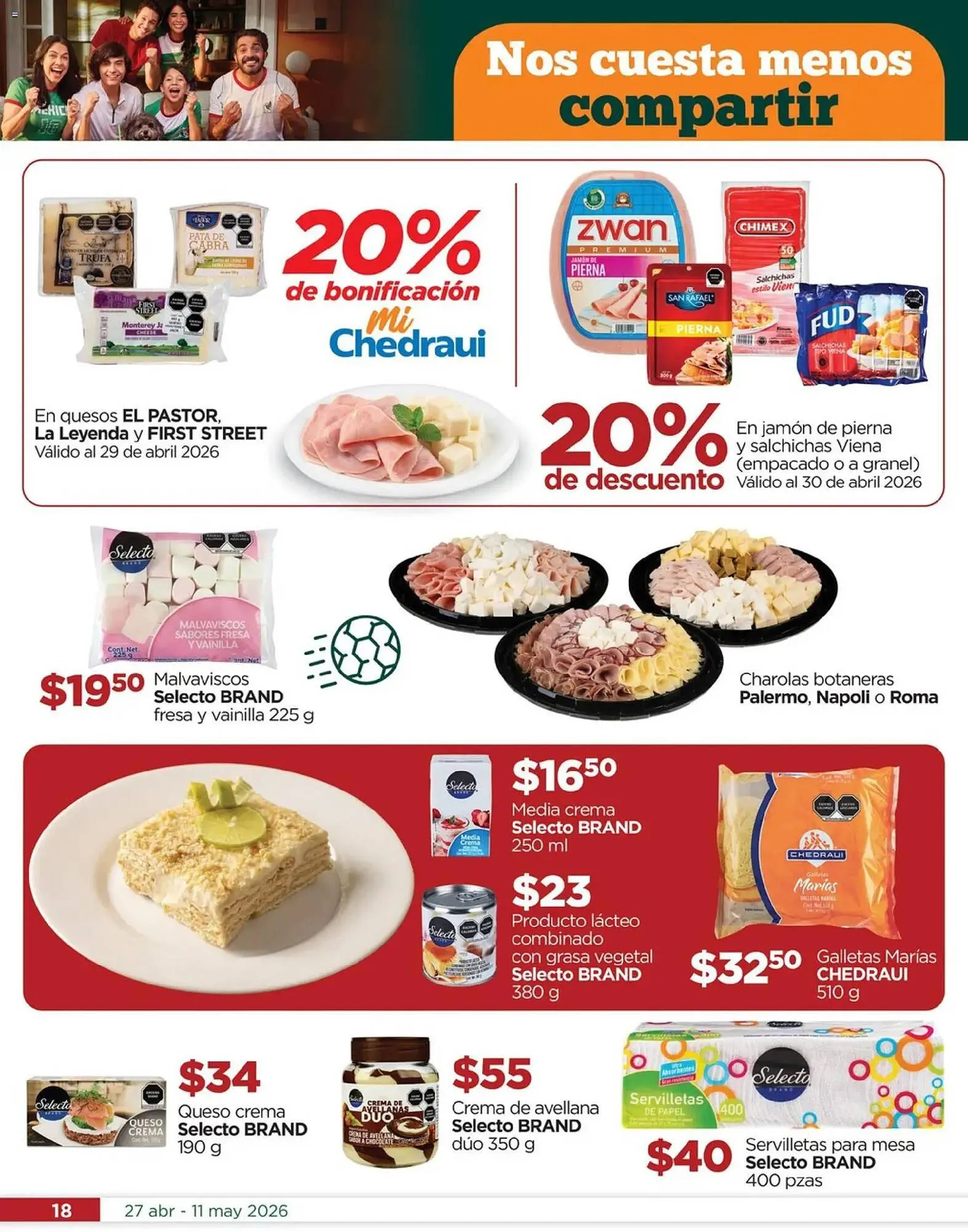 Catálogo de Folleto Chedraui 27 de abril al 12 de mayo 2026 - Pagina 18