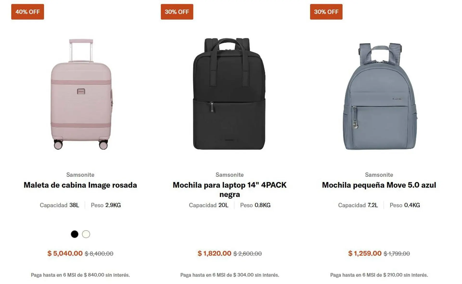 Catálogo de Catálogo Samsonite 21 de abril al 10 de mayo 2026 - Pagina 5