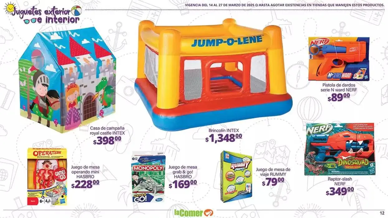 Catálogo de La Comer - Vacaciones 14 de marzo al 27 de marzo 2025 - Pagina 12