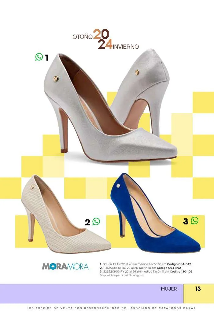 Catálogo de Pakar Mujer Otoño-Invierno 2024 26 de julio al 31 de diciembre 2024 - Pagina 13