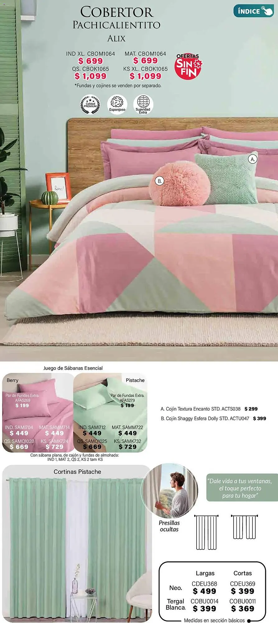 Catálogo de Catálogo Colchas Concord 1 de noviembre al 1 de febrero 2026 - Pagina 297