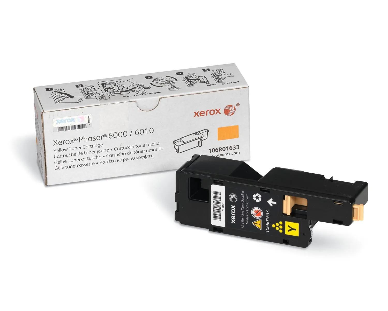 Cartucho P/Phaser 6000/6010 Amarillo (106R01633)