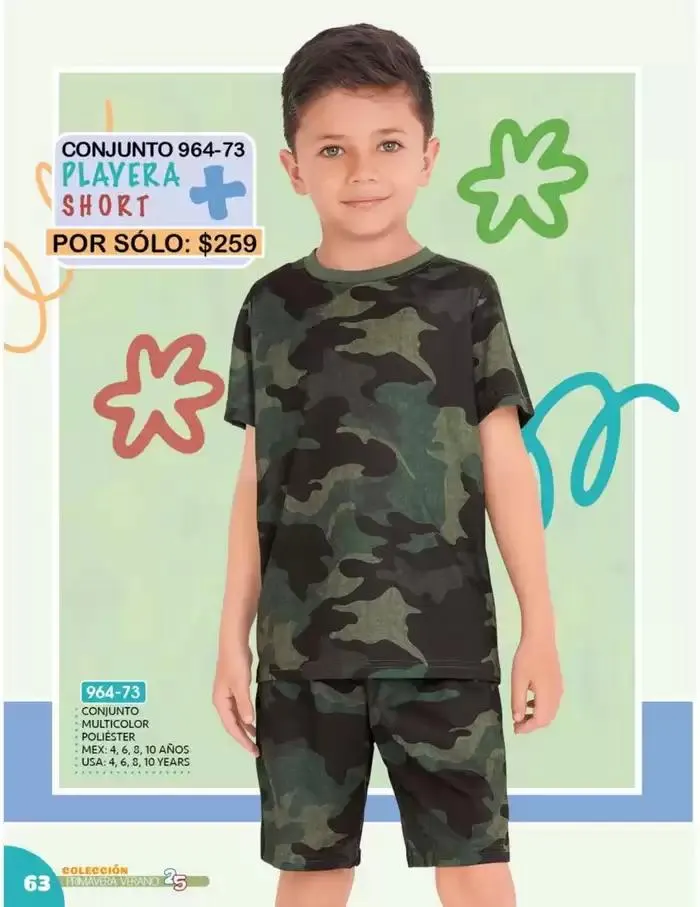 Catálogo de Catálogo Cklass Kids Niños Primavera Verano 2025 México 8 de enero al 30 de junio 2025 - Pagina 63