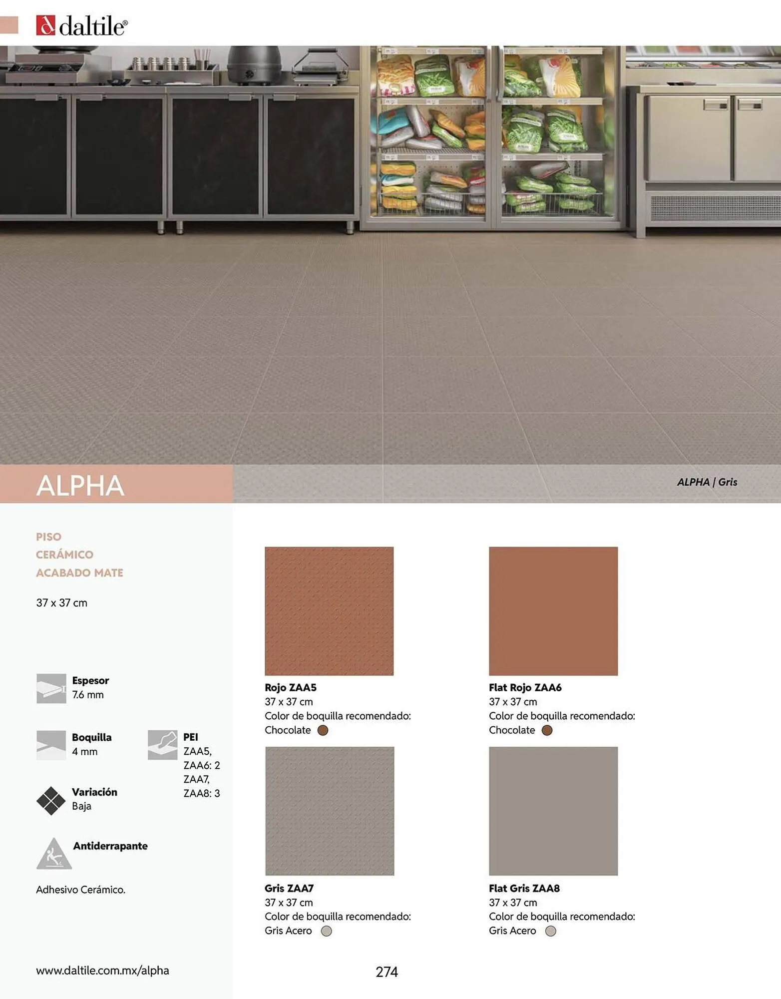 Catálogo de Catálogo Daltile 13 de enero al 31 de diciembre 2026 - Pagina 274
