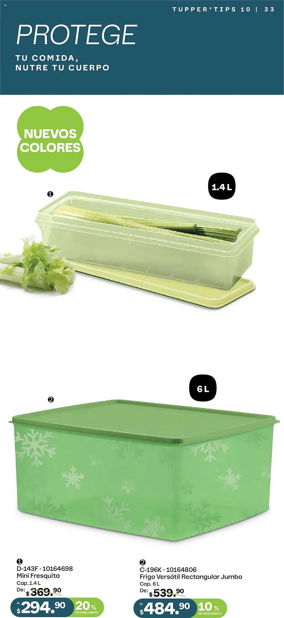 Catálogo de Catálogo Tupperware 8 de septiembre al 6 de octubre 2025 - Pagina 33