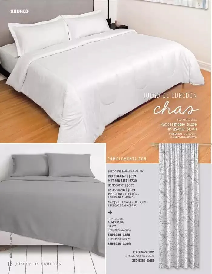 Catálogo de ANDREA - ANDREA HOME 26 de agosto al 25 de enero 2025 - Pagina 46