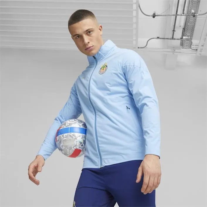 Chamarra de lluvia para entrenamiento de fútbol del C.D. Guadalajara